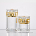 High grade Transparent acrylic cosmetic Bottle/jars with good price